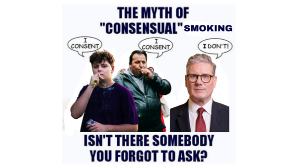 The Myth of "Consensual" Smoking meme