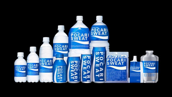 Let's drink Pocari Sweat